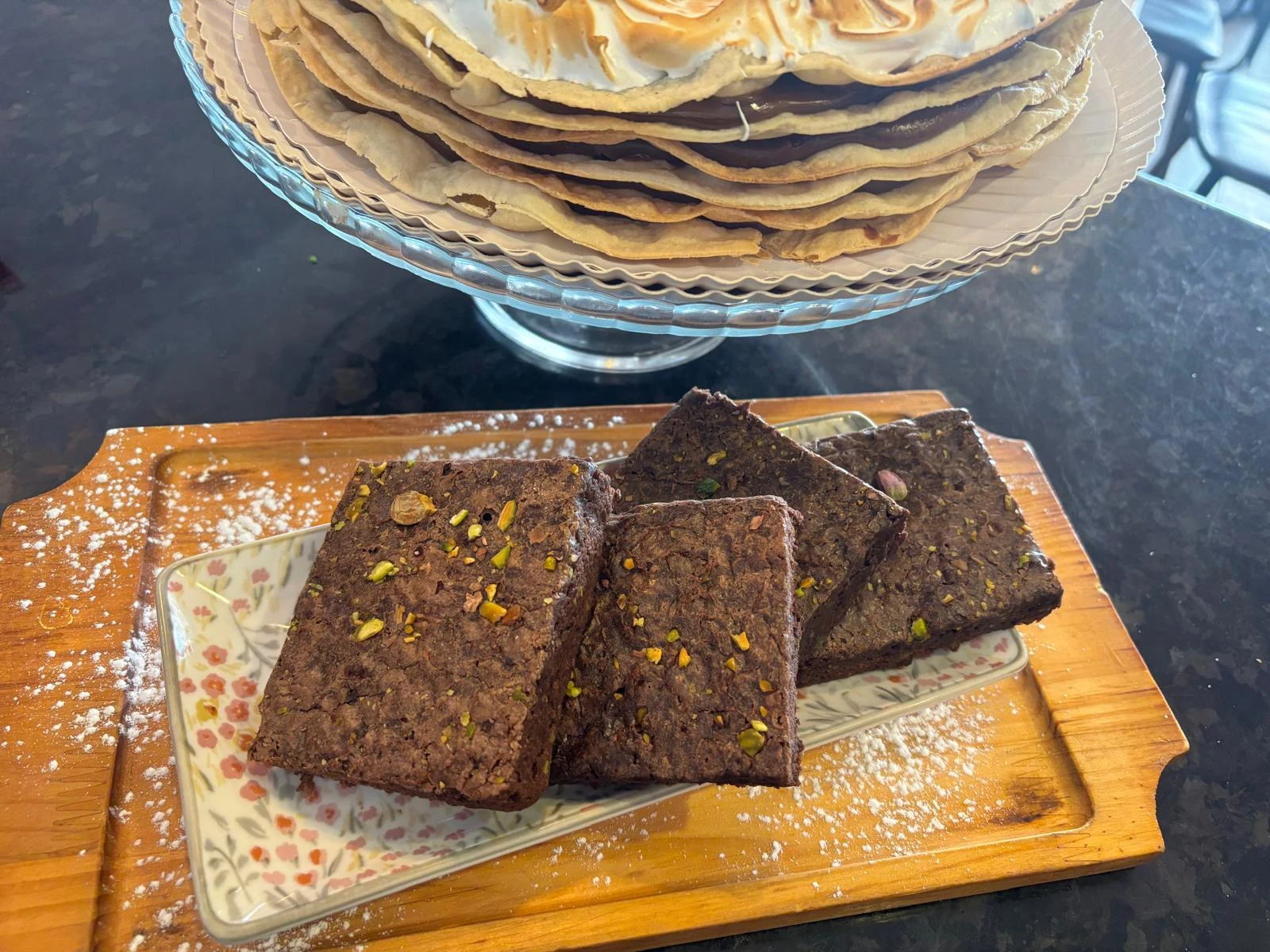 Brownie de Pistacho