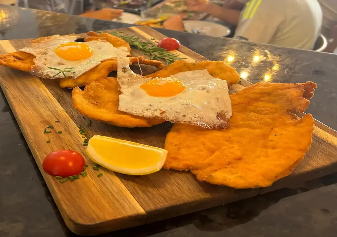 Milanesa A Caballo