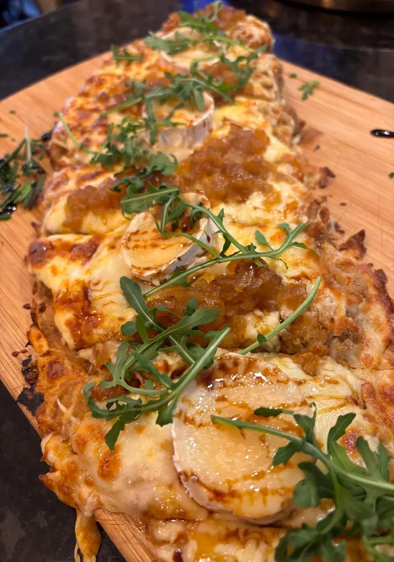 Milanesa de queso de cabra