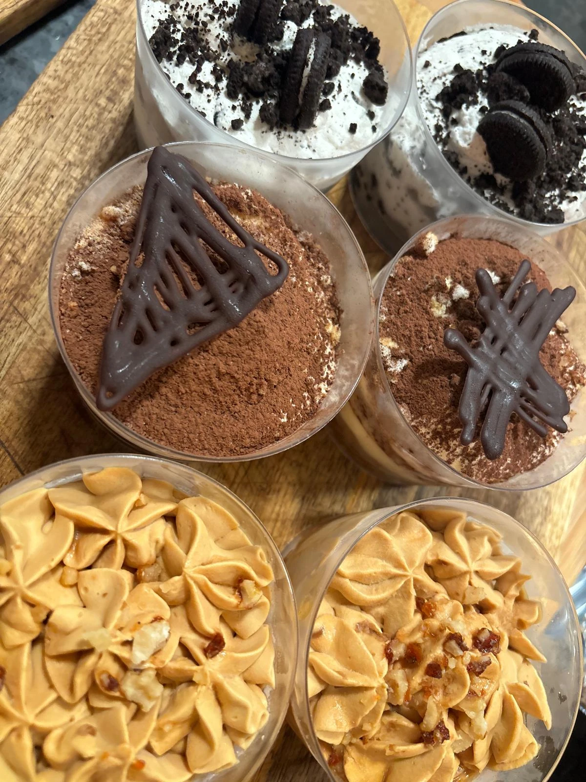 Sweet Shot Oreo y Tiramisú